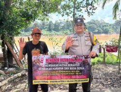 Polsek Murung Sosialisasi Larangan Karhutla Di Desa Dirung