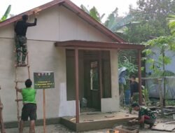 Satgas TMMD Reguler Ke-129 Cat Lisplang RTLH, Wujudkan Hunian Layak dan Nyaman