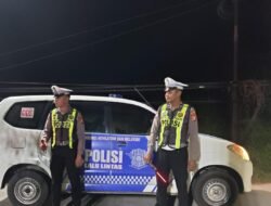 Antisipasi Balapan Liar, Satlantas Polres Kapuas Patroli malam