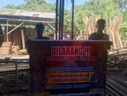 “Cegah Karhutla” Polsek Kapuas Timur Rutin Sosialisasi dan Imbau Masyarakat Tidak Membakar Hutan dan Lahan