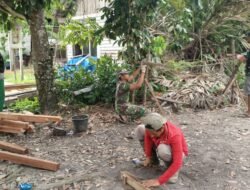 Rakit Kerangka Besi, Satgas TMMD Reguler ke-129 Perkokoh Bangunan RTLH Milik Warga