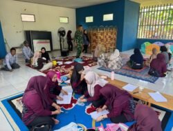 Babinsa Koramil 1002-06/Barabai Dampingi Posyandu Cenderawasih, Perkuat Upaya Cegah Stunting