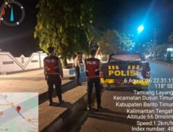 Patroli Perintis Presisi Polres Bartim Antisipasi Premanisme dan Kejahatan Jalanan di Jl. A. Yani