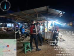 Patroli Presisi Pastikan Terminal Temanggoeng Djaja Karti Tetap Aman pada Malam Hari