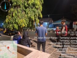 Patroli Presisi Jaga Keamanan Taman Ruang Terbuka Hijau Tamiang Layang