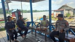 Antisipasi Karhutla, Personel Polsek Dusun Utara Gencar Beri Imbauan Kepada Warga Masyarakat