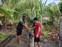 Warga Tempapan Hulu Bangga, Air Bersih Hadir Melalui Program TMMD Reguler ke-129