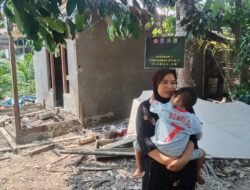Buk Kiki Ucapkan Terima Kasih kepada Satgas TMMD ke-129 Kodim 1208/Sambas