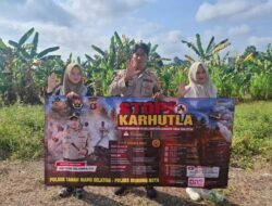 Bhabinkamtibmas Sosialisasikan Larangan Karhutla Ke Warga Olung Muro