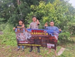 Bhabinkamtibmas Polsek Tanah Siang Selatan Sosialisasikan Larangan Karhutla Ke Warga Datah Kotou