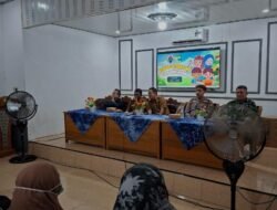 Bentuk Kepedulian, Bati Tuud Koramil 1009-06/Kintap Hadiri Rembug Stunting Tingkat Kecamatan Kintap