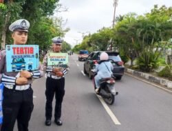 Wujudkan Kamseltibcarlantas Kondusif, Satlantas Polres Kapuas Antisipasi Balapan Liar.