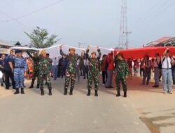 Semangat Merah Putih Membara di Perbatasan, 3.000 Bendera Dikibarkan di Jagoi Babang