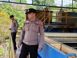 Personil Polsek kapuas Tengah laksanakan Patroli ke objek vital ke PDAM unit Pujon.