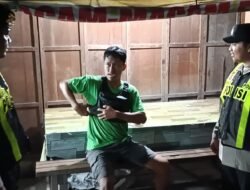 Giat Berikan Imbauan kantibmas kepada warga di lakukan Personil Polsek Kapuas Tengah.