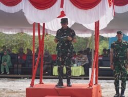 Danrem 121/Abw Resmi Tutup TMMD Reguler ke-129 Kodim 1208/Sambas