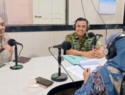 Manfaatkan Sarana Podcast, Dandim 1009/Tanah Laut Sampaikan Capaian Program Unggulan TNI AD di Wilayah Kabupaten Tanah Laut