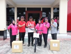 Sambut HUT Republik Indonesia ke-81, Polres Barsel Gelar Jalan Sehat, Senam Bersama dan Lomba Hiburan Pererat Silahturahmi