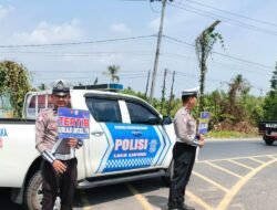 Wujudkan Kamseltibcarlantas Kondusif, Satlantas Polres Kapuas Antisipasi Balapan Liar.