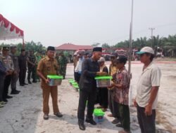 Kades Tempapan Hulu Asmanto Beri Dukungan Penuh Program TMMD Reguler ke-129