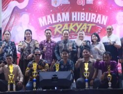 Kapolres Murung Raya Hadiri Malam Puncak Hiburan Rakyat HUT RI ke-81