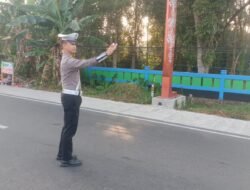 Hadir di Tengah Masyarakat, Satlantas Polres Kapuas Pengaturan Pagi