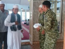 Kodim 1002 Gelar Sholat Jumat dan Jumat Berkah di Masjid Al Mubarok