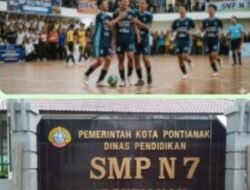 SMPN 7 Pontianak Utus 12 Siswa Terbaik untuk Berlaga di Liga Futsal Santri dan Pelajar 2026