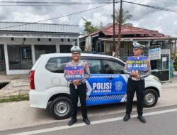 Wujudkan Kamseltibcarlantas Kondusif, Satlantas Polres Kapuas Antisipasi Balapan Liar.