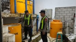 Personil Polsek kapuas Tengah laksanakan Patroli ke objek vital ke PDAM unit Pujon.