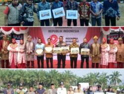 PTPN IV Regional V Berikan Penghargaan kepada Pemanen dan Unit Kerja Berprestasi