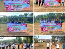 Semarak HUT ke-81 Kemerdekaan RI PTPN Group, PTPN IV Regional V Kebun Gunung Emas Gelar Turnamen Bola Voli