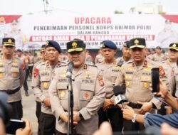 Terima 300 Personel BKO Brimob untuk Atasi Karhutla, Kapolda Kalbar : “Laksanakan Tugas Dengan Maksimal, Utamakan Keselamatan, dan Penuh Keihklasan”