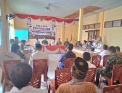 Pasi Ops Kodim 1208/Sambas Hadiri Sosialisasi Pencegahan dan Penanganan Karhutla oleh Tim Pawas Satgas Karhutla
