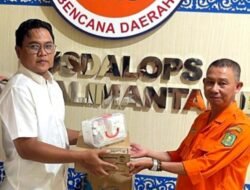PTPN IV Regional V Salurkan Bantuan untuk Mendukung Penanganan Karhutla di Kalimantan