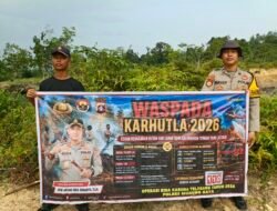 Polsek Sumber Barito Melalui Bhabinkamtibmas Gencarkan Sosialisasi Larangan Karhutla ke Warga Binaan