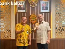 Dorong UMKM Olahraga Daerah, Pakdod Temui Dirut Bank Kalbar H. Rokidi, S.E., M.M. Bahas Digitalisasi