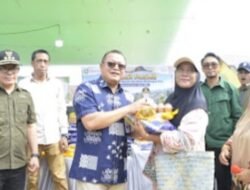 Bank Kalbar Hadirkan Layanan Perbankan di Gerakan Pangan Murah GMD Ke-3 di Kayong Utara