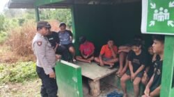 Personel Polsek Basarang Patroli Dialogis Guna Terciptanya Sitkamtibmas