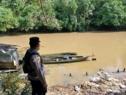 Debit Sungai Stabil dan Potensi Bencana Polsek Manuhing Dilaporkan Rutin