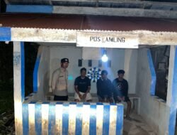 Persempit Ruang Gerak Kriminalitas, Polsek Rungan Rutin Patroli KRYD Malam