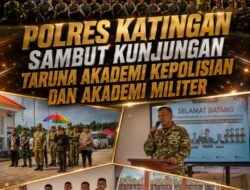 Polres Katingan Sambut Kunjungan Taruna Akademi Kepolisian dan Akademi Militer