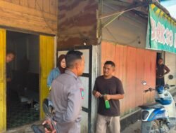 Polsek Katingan Tengah Sambang Kamtibmas