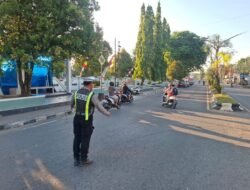 *Satsamapta Polres Barito Timur Hadirkan Pengaturan Arus Lalu Lintas Presisi, Wujudkan Keselamatan Pengguna Jalan*