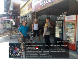 *Bhabinkamtibmas Polsek Benua Lima Bersama Aparat Desa Banyu Landas Gencarkan Pencegahan Karhutla dan Edukasi Bijak Bermedia Sosial*