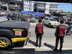 *Patroli Kota Presisi Satsamapta Polres Bartim Sisir Titik Rawan, Pastikan Situasi Kamtibmas Tetap Aman dan Kondusif*