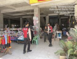 *Cegah Aksi Premanisme dan Gangguan Kamtibmas, Tim Patroli Presisi Laksanakan Observasi di Pasar Temenggung Djayakarti*