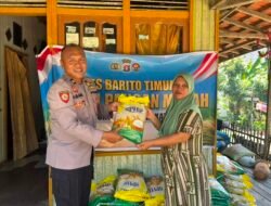 *Gerakan Pangan Murah Polsek Dusun Tengah Diserbu Warga, 150 Kilogram Beras SPHP Ludes Terjual*