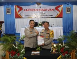 Lapsat Kapolres Kobar, AKBP Joko Handono Siap Lanjutkan Amanah Kepmimpinan