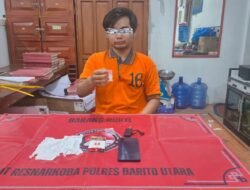 Komitmen Berantas Narkoba, Polres Barito Utara Berhasil Bongkar Peredaran Sabu di Jalan Nanas